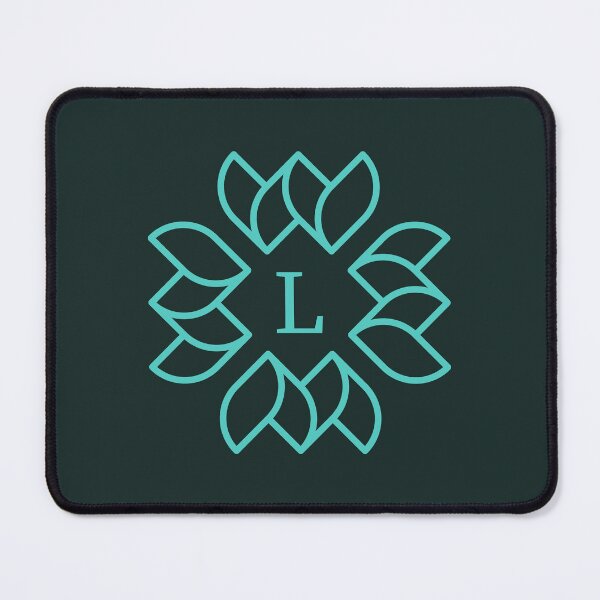 Item preview, Initial letter L floral ornamental emblem designed and sold by rasagamastore.