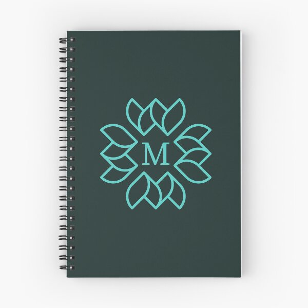 Item preview, Initial letter M floral ornamental emblem designed and sold by rasagamastore.