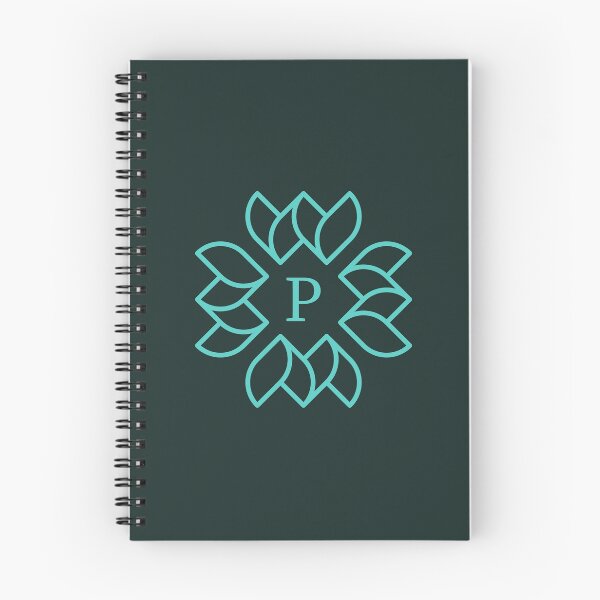 Item preview, Initial letter P floral ornamental emblem designed and sold by rasagamastore.