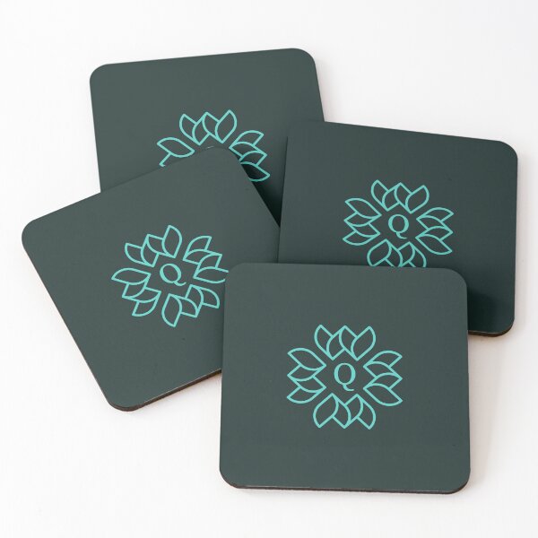 Item preview, Initial letter Q floral ornamental emblem designed and sold by rasagamastore.