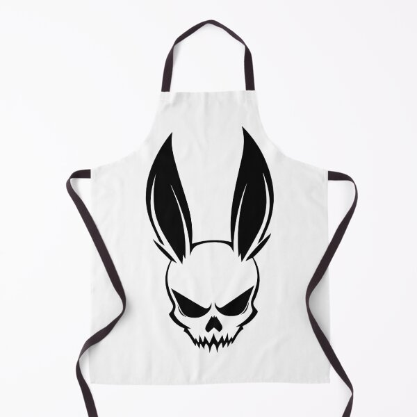 Item preview, skull rabbit black symbol designed and sold by shafranietz.