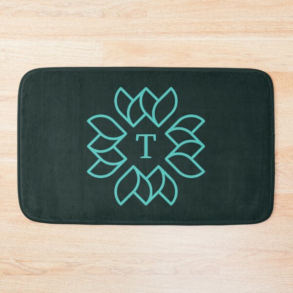 Item preview, Initial letter T floral ornamental emblem designed and sold by rasagamastore.