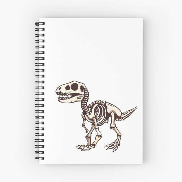 Item preview, Cute Dinosaur Skeleton Sticker Design designed and sold by BeUniqueCo.