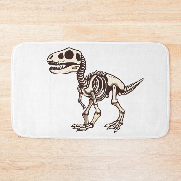 Item preview, Cute Dinosaur Skeleton Sticker Design designed and sold by BeUniqueCo.