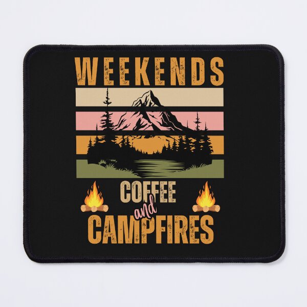 Item preview, Retron Weekends Coffee and Campfires designed and sold by AlienOccupation.