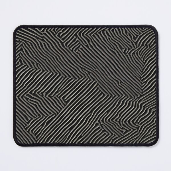 Item preview, Gray Zigzags on Black designed and sold by Have Mercy.