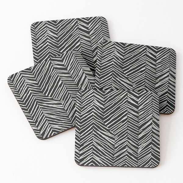 Item preview, Artwork Zigzags on Black designed and sold by Have Mercy.