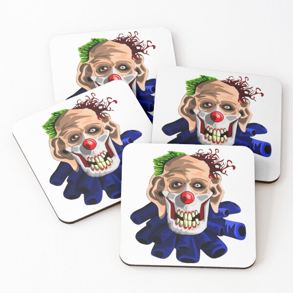 Item preview, Crazy clown with a macabre smile designed and sold by riosaygili.