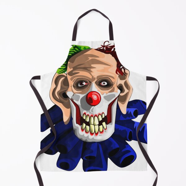 Item preview, Crazy clown with a macabre smile designed and sold by riosaygili.
