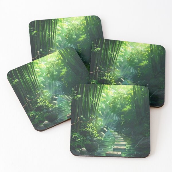 Item preview, Anime scenery - Bamboo designed and sold by TheAnime-World.
