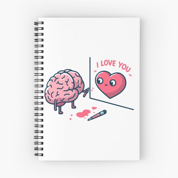 Item preview, Brain in Love: A Heartfelt love art designed and sold by tutoo clothes.