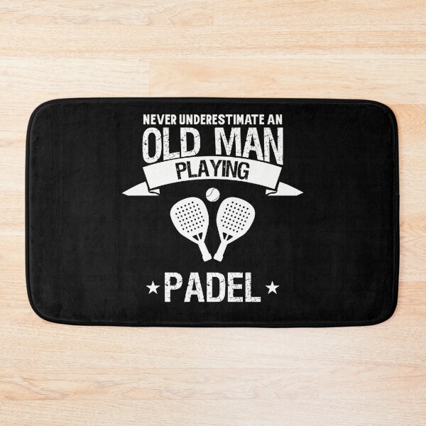Item preview, Never Underestimate An Old Man Playing Padel Tennis Funny designed and sold by FunSilly.