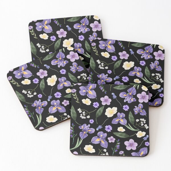 Item preview, Flores moradas designed and sold by AnulaArt.