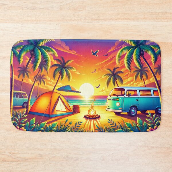 Item preview, California Beach Camping designed and sold by Susacha.