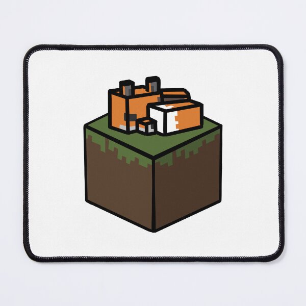 Item preview, Sleeping fox Minecraft designed and sold by Kyospherarts.