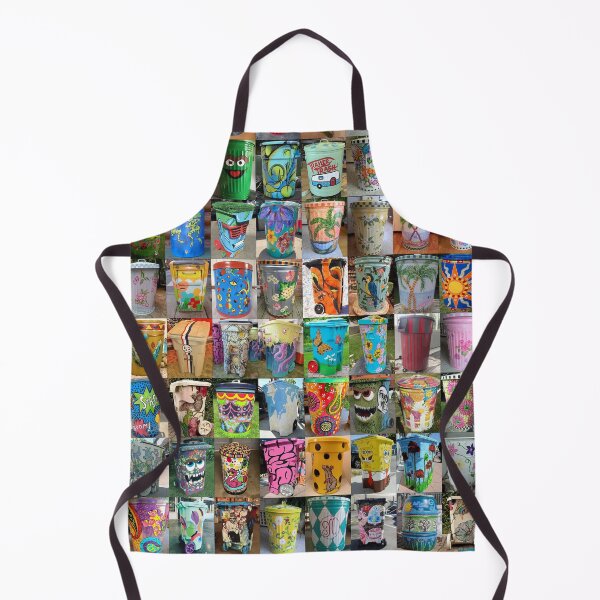 Item preview, Decorative Trash Can designed and sold by Montage-Madness.