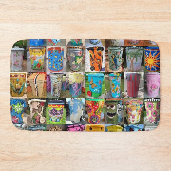 Item preview, Decorative Trash Can designed and sold by Montage-Madness.
