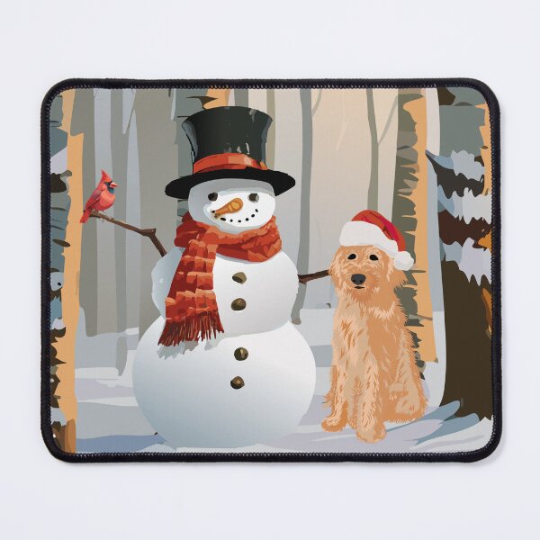 Item preview, 2024 SNOWMEN AND CARDINAL designed and sold by boesarts.
