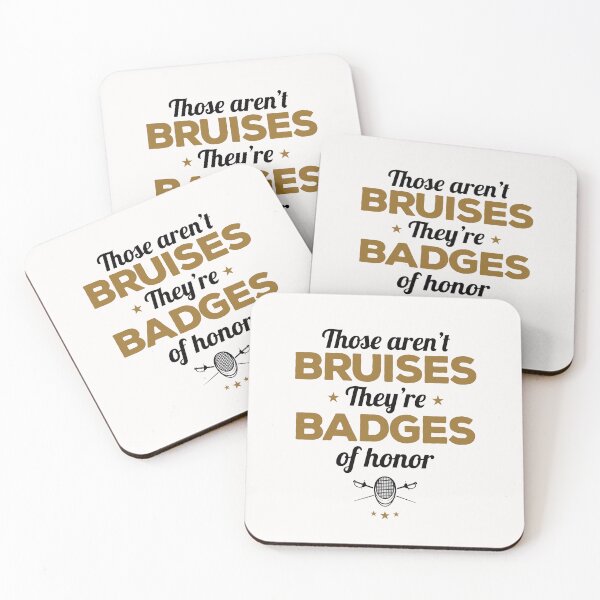 Item preview, Fencing Sport These Aren't Bruises They're Badges of Honor designed and sold by jaygo.