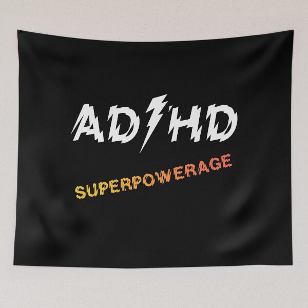 Item preview, ADHD superpower age designed and sold by Tikicatdesign.