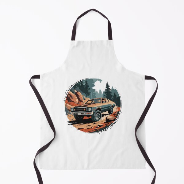 Item preview, Vintage Offroad Adventure Rugged 1970s Car in Nature off grid designed and sold by w1ckerman.