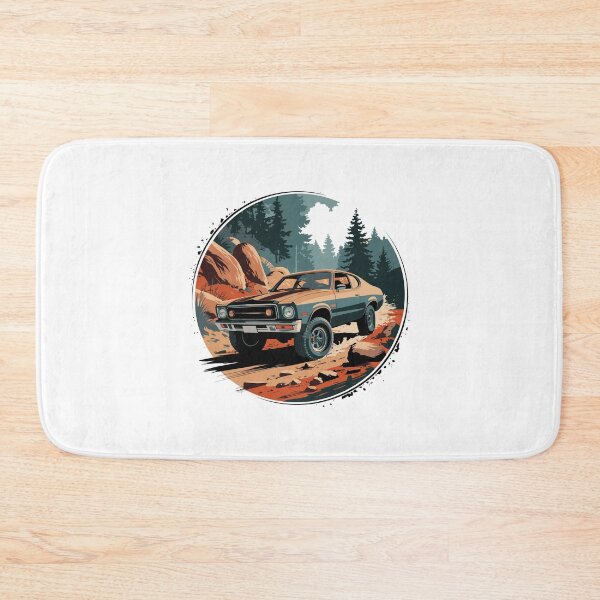 Item preview, Vintage Offroad Adventure Rugged 1970s Car in Nature off grid designed and sold by w1ckerman.