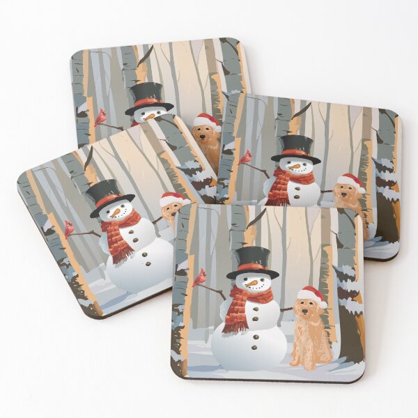 Item preview, 2024 SNOWMEN AND CARDINAL designed and sold by boesarts.
