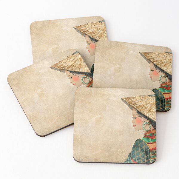 Item preview, Portrait of woman in traditional attire, side profile. designed and sold by Artessie.