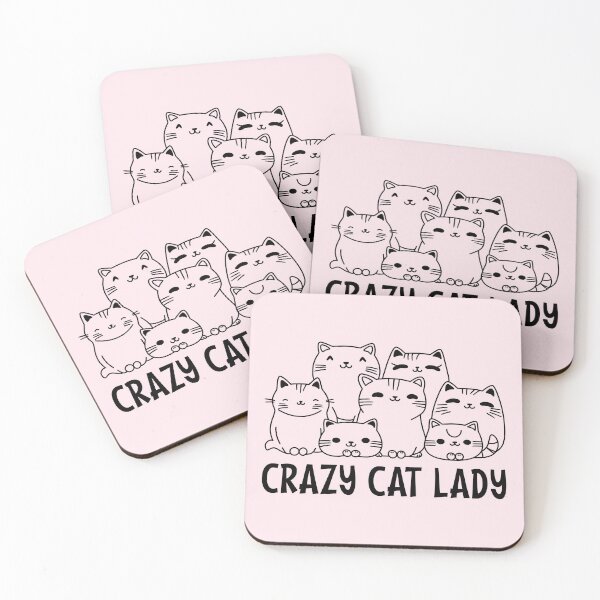 Item preview, Cute Crazy Cat Lady designed and sold by Jeallan Designs.