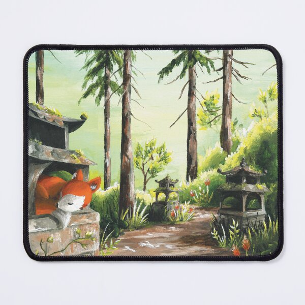 Item preview, Fox on Asian lantern designed and sold by Laura-Illu.