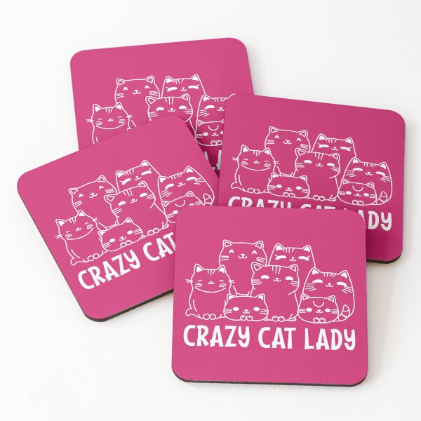 Item preview, Cute Crazy Cat Lady designed and sold by Jeallan Designs.