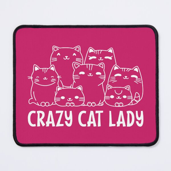 Item preview, Cute Crazy Cat Lady designed and sold by Jeallan Designs.