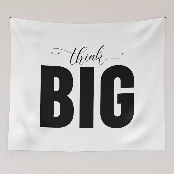 Item preview, Think Big designed and sold by ZoollGraphics.