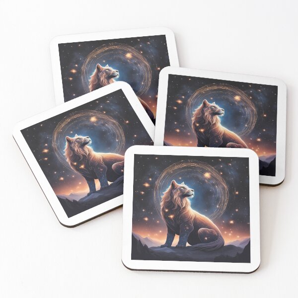 Item preview, The galaxy Lion Spirit designed and sold by PripriDesign.