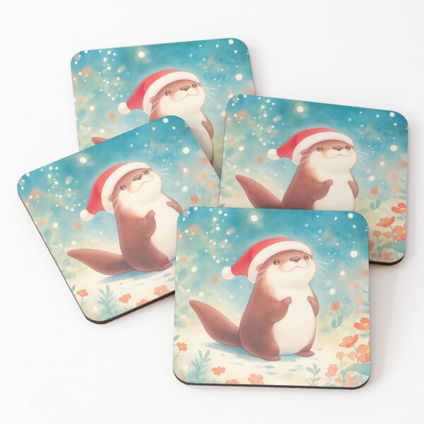Item preview, Otterly Festive designed and sold by AshiraCreations.
