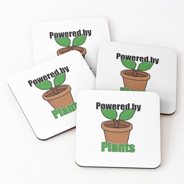 Item preview, Powered By Plants designed and sold by MrWiseDough.