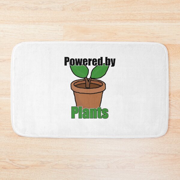 Item preview, Powered By Plants designed and sold by MrWiseDough.