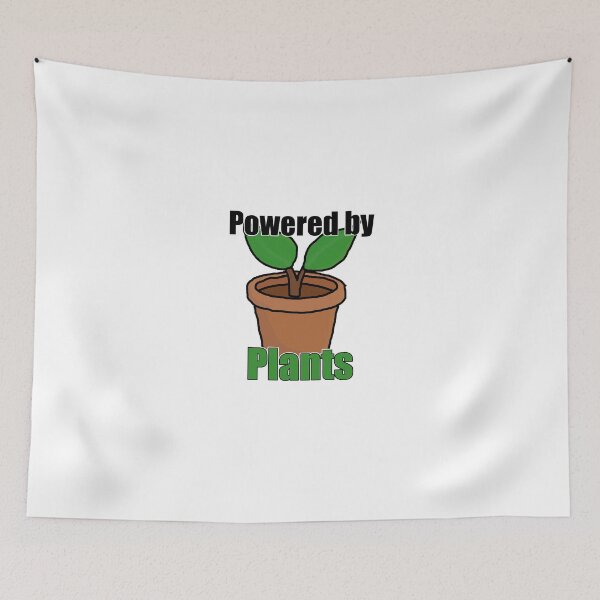 Item preview, Powered By Plants designed and sold by MrWiseDough.