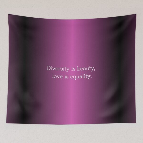 Item preview, Diversity is beauty, love is equality designed and sold by AmuraLumina.