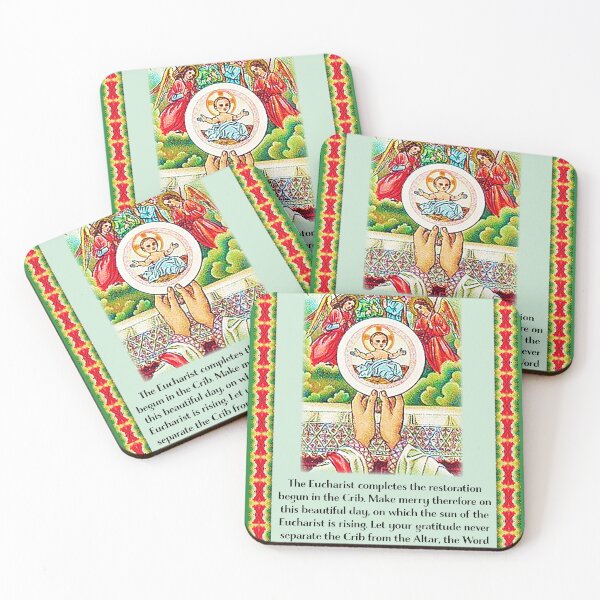 Item preview, Christmas Eucharist Holy Card designed and sold by JamesKentRidley.