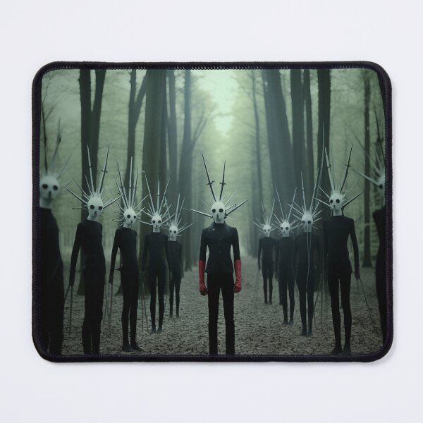 Item preview, Spiked Procession in the Mist designed and sold by landletsy.