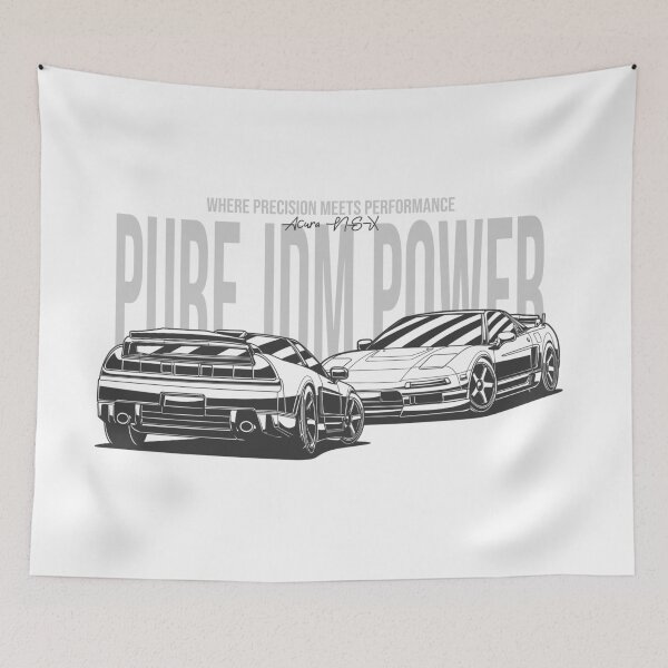 Item preview, "Pure JDM Power" JDM Honda Acura NSX Line Art designed and sold by TrilogyMerch.