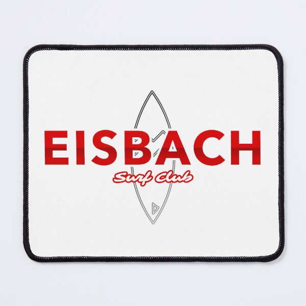 Item preview, Retro Surf Club Eisbach Munich Germany Graphic designed and sold by Bold & Brewed.