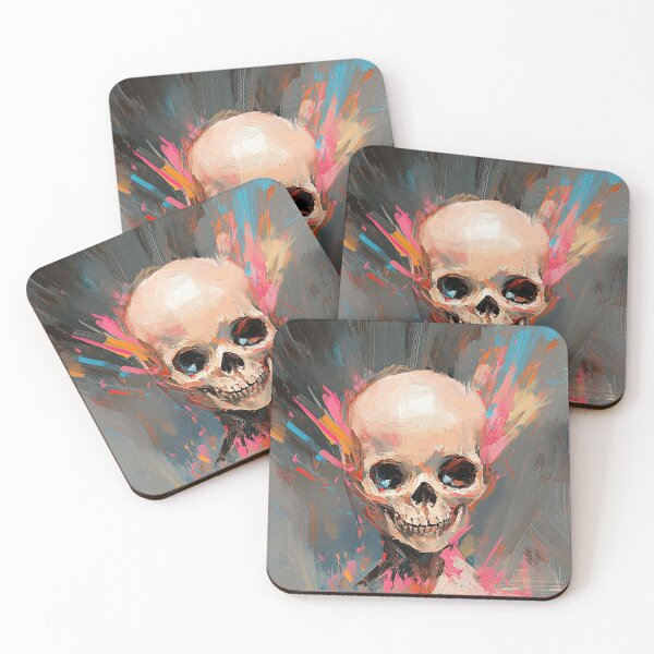 Item preview, Abstract Skull Explosion designed and sold by landletsy.