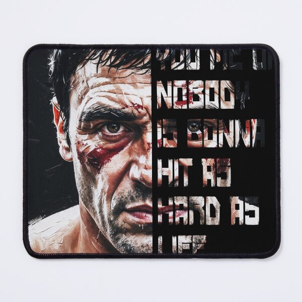 Item preview, You me or nobody is gonna hit as hard as life designed and sold by ArtisticPen-art.