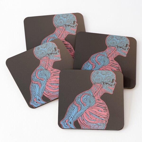 Item preview, Biomechanical Anatomy in Neon designed and sold by landletsy.