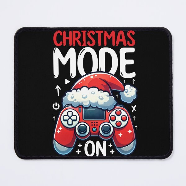 Item preview, Christmas Mode On Gaming Controller Holiday designed and sold by PrintCrafting.