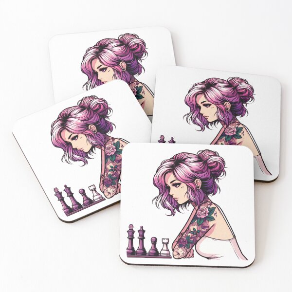 Item preview, Inked Checkmate designed and sold by Olivia-Icon.