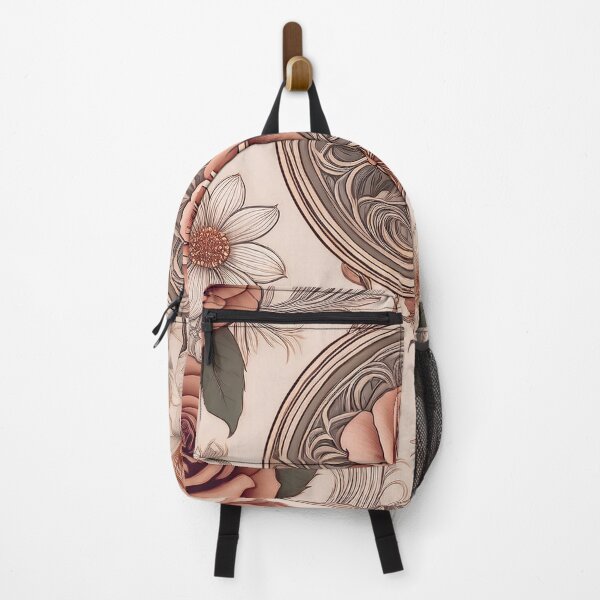 Item preview, A floral pattern design with a vintage aesthetic. designed and sold by HEMRO.