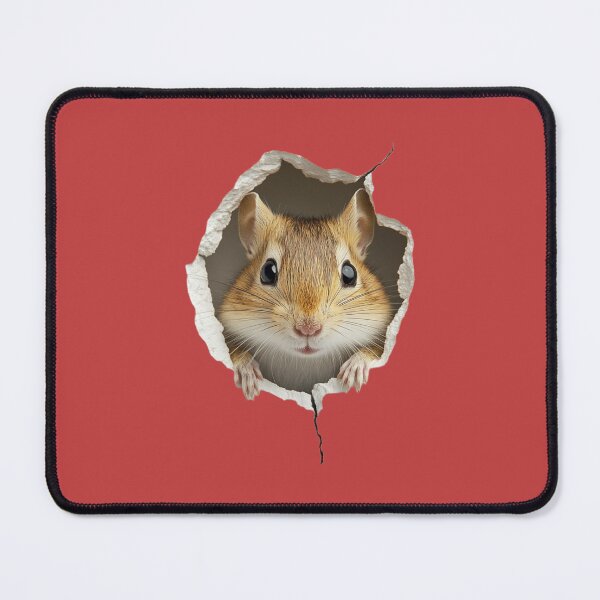 Item preview, Adorable Gerbil Peeking Design for Pet and Rodent Enthusiasts designed and sold by harmzk90.